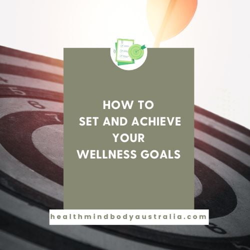 Wellness Goals Health Mind Body