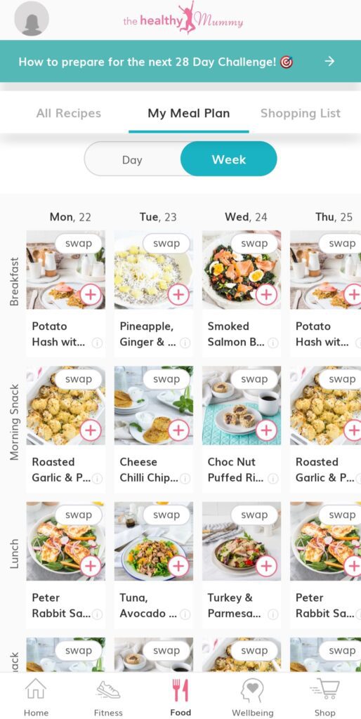 12 week challenge - Meal Prep