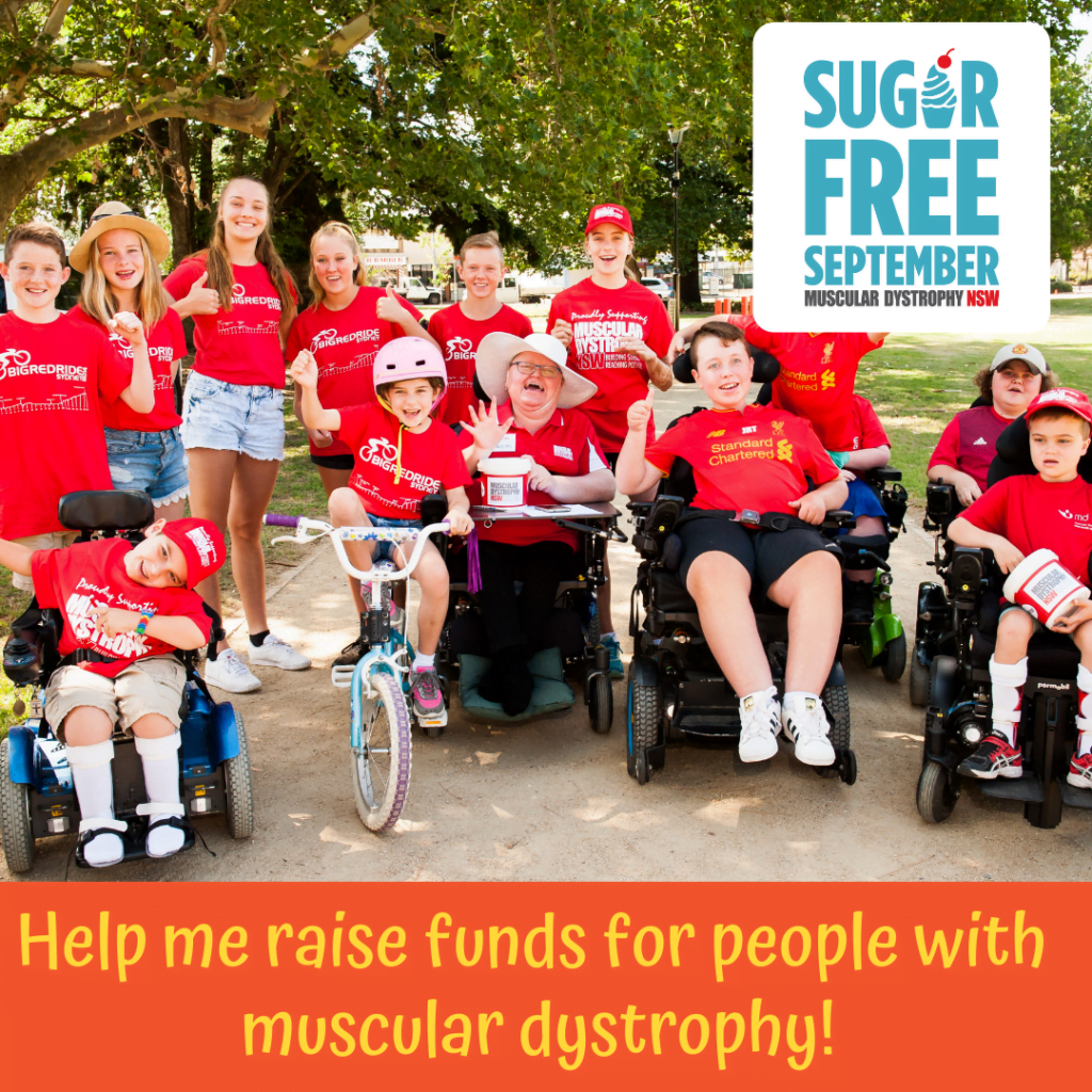 Go Sugar Free for Muscular Dystrophy
