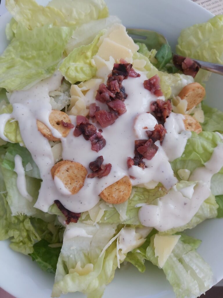 Week 5-6 Review on the 12 Week Challenge Healthy Mummy - Ceasar Salad