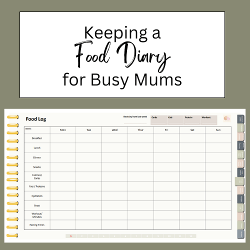 Keeping a Food Diary for Busy Mums