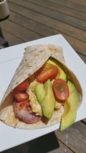 The Healthy Mummy Challenge - Breaky Wrap