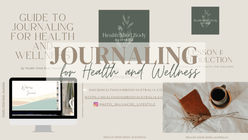 Journaling for Health and Wellness