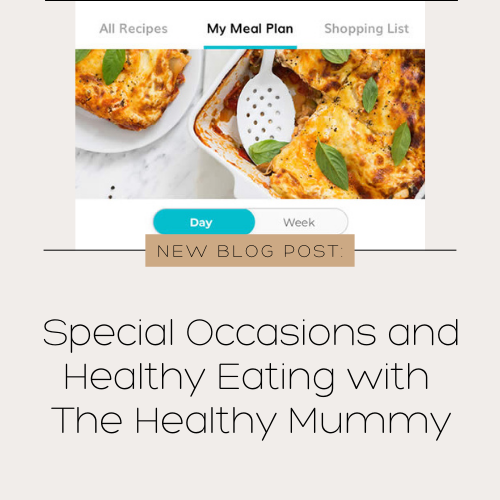 Special Occasions and Healthy Eating